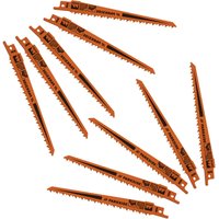 Sägeblätter Parkside Akku Astsäge pasa 20-Li A1 lidl ian 351743 10 Stück Säbelsägeblatt für Holz von PARKSIDE®