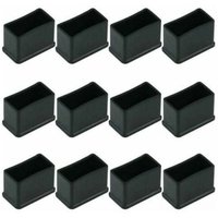 Set mit 12 rechteckigen Fußschonern für Tisch oder Stuhl - Schwarz, 15 x 30 mm. Set mit 12 rechteckigen Fußschonern für Tisch oder Stuhl - Schwarz, 15 x 30 mm. von PARKSIDE