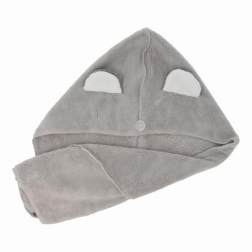 PARSA BEAUTY Nature Kids Haarturban: Oeko-TEX Mikrofaser Koalaohren - Schnelles, Haarschonendes Trocknen von PARSA BEAUTY