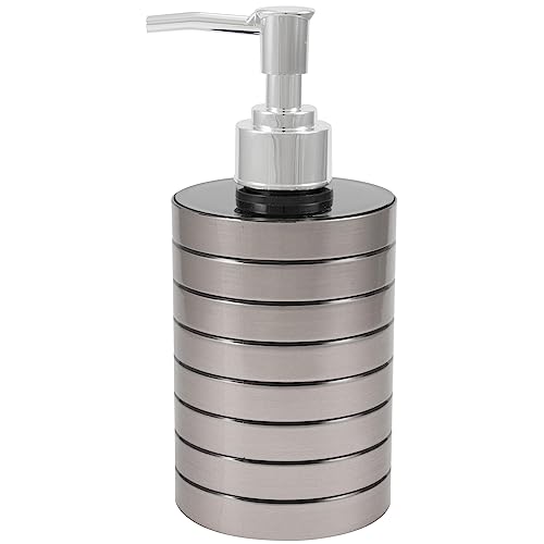 PARSA Beauty Seifenspender (Metallic) – Dekorativer Soap Dispenser für stilvolle Handhygiene – Dispenser für Flüssigseife und Spülmittel – Seifenspender modern für zu Hause von PARSA Beauty