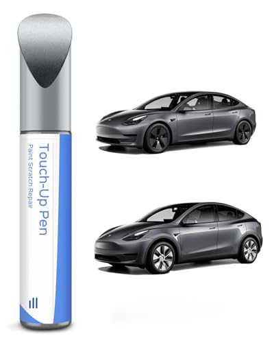 (PMNG) Midnight Silver Metallic Tesla Lackstift -DIY Kratzer Reparatur mit Farbabstimmung für Model 3/Y/S/X von PARTS4EV