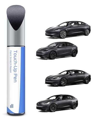 (PN01) Stealth Grey Tesla Lackstift -DIY Kratzer Reparatur mit Farbabstimmung für Model 3/Y/S/X von PARTS4EV