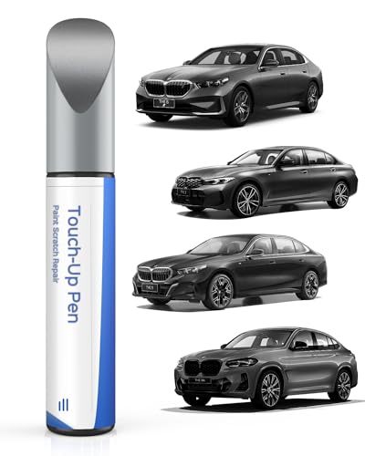 Ausbesserungslack für BMW 2019-2020 X5/X4/iX3/X2/X1 – Exakte Übereinstimmung – Ausbesserung von Kratzern und Abplatzungen – Sophistograu Brillianteffekt/Dark Graphite Metallic (A90) von PARTS4EV