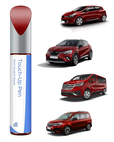 NNP Rouge Flamme Nacre/Dezir-Rot Perleffekt Ausbesserungsfarbe für Renault Exakte Übereinstimmung – Ausbesserung von Kratzern und Abplatzungen von PARTS4EV