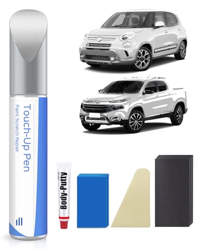 PARTS4EV 549/B/549 Bianco/Ducato Weiss Ausbesserungsfarbe Kit für Fiat Exakte Übereinstimmung – Ausbesserung von Kratzern und Abplatzungen von PARTS4EV