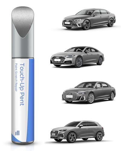 PARTS4EV LZ7G/L5 Florett Silber Metallic Ausbesserungsfarbe – Exakte Übereinstimmung für Audi A4/A7/A8/Q3/Q5/SQ5/A6– Ausbesserung von Kratzern und Abplatzungen von PARTS4EV