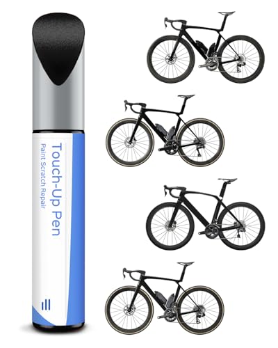 PARTS4EV Onyx Carbon Matte Fahrradlack - Ausbesserungslack für Trek, verwenden Sie Lackstift für Metall und Kunststoff - Hochdeckender Fahrradlack von PARTS4EV