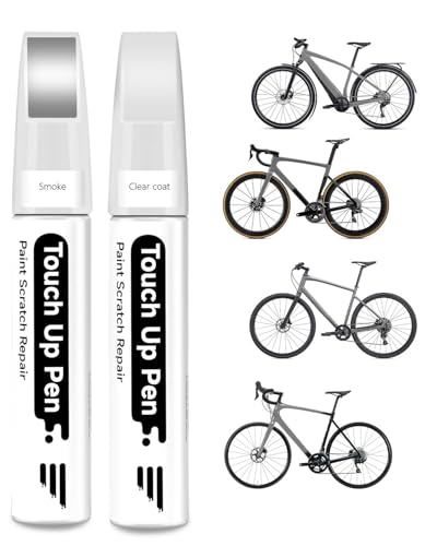PARTS4EV Smoke-Gloss Fahrradlack – Ausbesserungslack mit Klarlack für Specialized – Lackstift für Metall und Kunststoff – Hochdeckender Reparaturlack von PARTS4EV