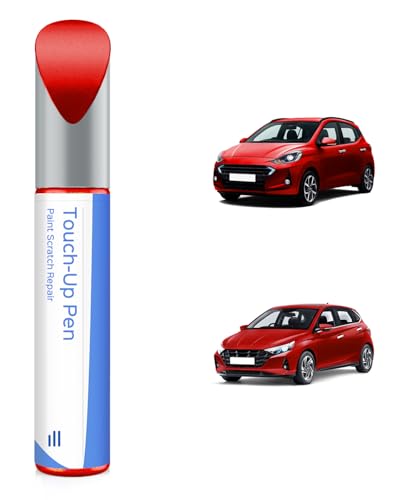 PARTS4EV TTR Tomato Red Ausbesserungsfarbe für Hyundai Exakte Übereinstimmung – Ausbesserung von Kratzern und Abplatzungen von PARTS4EV