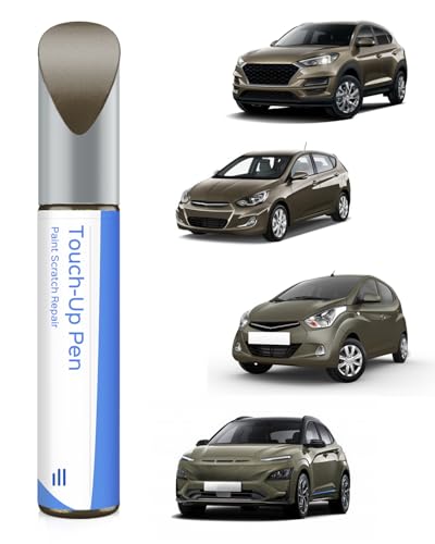 PARTS4EV X9N Cashmere Brown Ausbesserungsfarbe für Hyundai Exakte Übereinstimmung – Ausbesserung von Kratzern und Abplatzungen von PARTS4EV