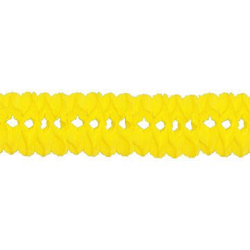 Großraum-Girlande, 10m, gelb von PARTY DISCOUNT