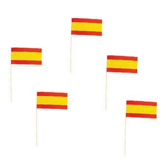 PARTY DISCOUNT ® Party-Picker Spanien 50 Stück von PARTY DISCOUNT