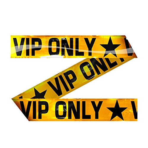 PARTY DISCOUNT Absperrband VIP ONLY, 15 m lang, 1 Stück von PARTY DISCOUNT