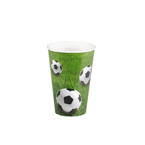 PARTY DISCOUNT KPS 88647 Becher Soccerball 0,2 l 10 Stk. von PARTY DISCOUNT