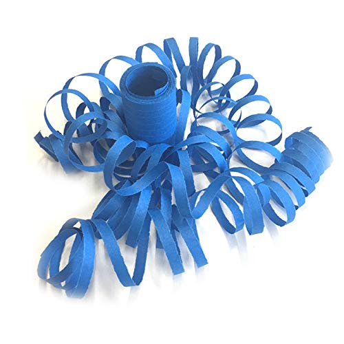 PARTY DISCOUNT Luftschlange Standard, blau, 1 Rolle von PARTY DISCOUNT