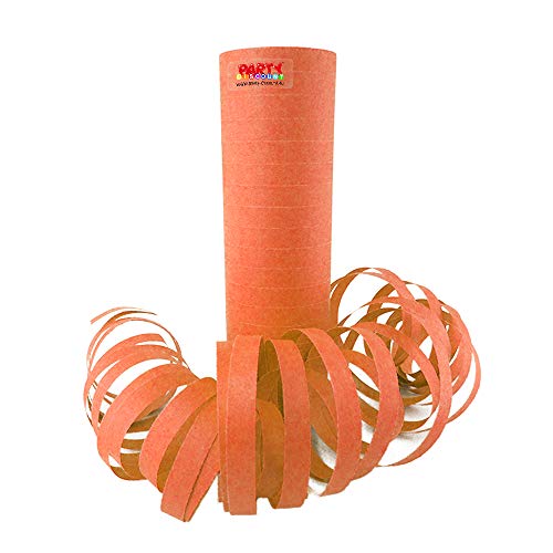 PARTY DISCOUNT Luftschlange Standard, orange, 1 Rolle von PARTY DISCOUNT