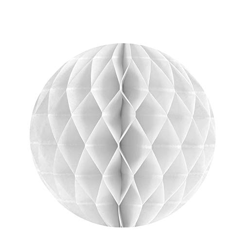 PARTY DISCOUNT Wabenball weiß, 30 cm, 1 STK. von PARTY DISCOUNT