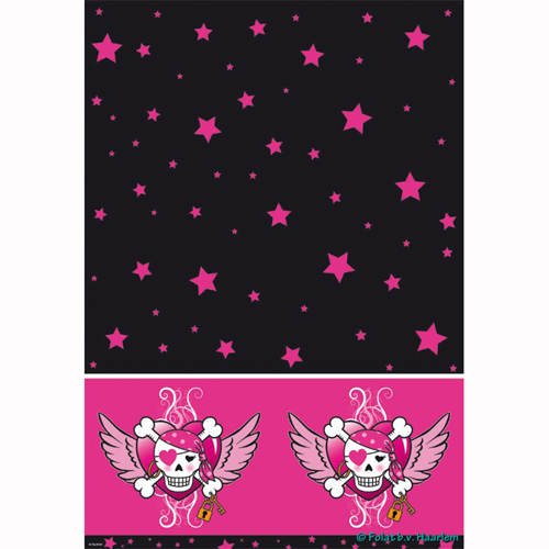 Tischdecke Pirate Girl, 130x180 cm von PARTY DISCOUNT
