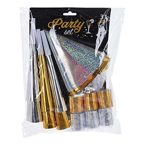 PARTY LIGHTING 83223 Packung mit Tasche für 10 Personen, bunt von PARTY LIGHTING