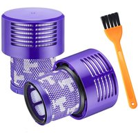 2er-Pack waschbarer, wiederverwendbarer Ersatzfilter für Dyson V10 Cyclone Animal Absolute Motorhead Total Clean Pro Extra Akku-Staubsauger mit 2er-Pack waschbarer, wiederverwendbarer Ersatzfilter für Dyson V10 Cyclone Animal Absolute Motorhead Total Clean Pro Extra Akku-Staubsauger mit von PARYOU