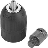 Adapter – 2-13 mm 1/2-20UNF Schnellspannbohrfutter mit 1/2 Bohrfutteradapter für die Umrüstung von Schlagschraubern Adapter – 2-13 mm 1/2-20UNF Schnellspannbohrfutter mit 1/2 Bohrfutteradapter für die Umrüstung von Schlagschraubern von PARYOU
