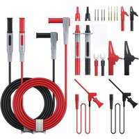 Kit de Câbles Test Multimètres Câble de Test Multimètre électrique 22 en 1 avec Clips d’alligator Conde de Test Préhenseur à Ressort Fiche Banane Kit de Câbles Test Multimètres Câble de Test Multimètre électrique 22 en 1 avec Clips d’alligator Conde de Test Préhenseur à Ressort Fiche Banane von PARYOU