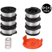 B6 – Spule x6 + Kappe x1 + Feder x1 Ersatzspule für Trimmer – selbstabwickelnde Reflex Plus-Spule – 3 x 10 m verschleißfester transparenter B6 – Spule x6 + Kappe x1 + Feder x1 Ersatzspule für Trimmer – selbstabwickelnde Reflex Plus-Spule – 3 x 10 m verschleißfester transparenter von PARYOU