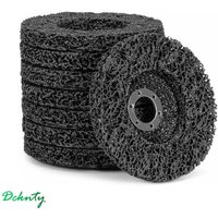 Reinigungsscheiben für Winkelschleifer, Durchmesser: 125 mm, Guazhuni, 2er-Set (schwarz) von PARYOU