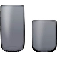 Pasabahce - 3-Teilig Iconic Wassergläser Grauer Wasser-Gläser Ikonisches Hi-Ball Glas 280 cc von PASABAHCE