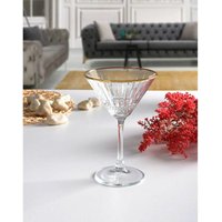 Pasabahce - 440328 4er Pack Elysia Golden Touch Kelchglas/Martiniglas von PASABAHCE