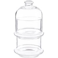 Pasabahce - Villa Patisserie 9x16,5x9cm Glas 2er Schalen transparent von PASABAHCE
