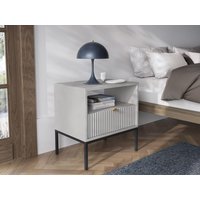 2er-Set Nachttische mit 1 Schublade & 1 Ablage - Grau - LIOUBA von Pascal Morabito 2er-Set Nachttische mit 1 Schublade & 1 Ablage - Grau - LIOUBA von Pascal Morabito von PASCAL MORABITO