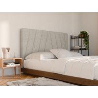 Bett-Kopfteil 190 cm - Stoff - Beige - LIDAMA von Pascal Morabito von PASCAL MORABITO