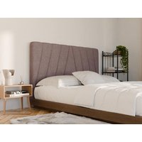 Bett-Kopfteil 190 cm - Stoff - Helllila - LIDAMA von Pascal Morabito von PASCAL MORABITO