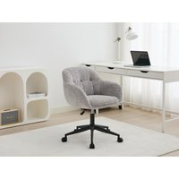 Bürostuhl höhenverstellbar - Strukturstoff - Grau - LASSANDRA von Pascal Morabito von PASCAL MORABITO