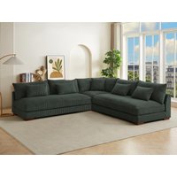 Ecksofa - Ecke wechselbar - Cord - Grün - SPERONE von Pascal Morabito von PASCAL MORABITO