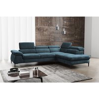 Ecksofa mit Schlaffunktion - Ecke Rechts - Stoff - Dunkelblau - SEPINA von PASCAL MORABITO Ecksofa mit Schlaffunktion - Ecke Rechts - Stoff - Dunkelblau - SEPINA von PASCAL MORABITO von PASCAL MORABITO