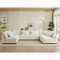 Große Wohnlandschaft - Cord - Beige - SPERONE Große Wohnlandschaft - Cord - Beige - SPERONE von PASCAL MORABITO