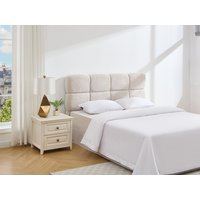 Kopfteil 140 cm - Strukturstoff - Beige - DAMADO von Pascal Morabito Kopfteil 140 cm - Strukturstoff - Beige - DAMADO von Pascal Morabito von PASCAL MORABITO