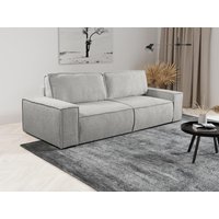 Schlafsofa 3-Sitzer - Bouclé-Stoff - Grau - AMELIA von PASCAL MORABITO von Kauf-unique