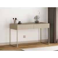 Schreibtisch mit 2 Schubladen - Beige - CALDRIN von Pascal Morabito von PASCAL MORABITO