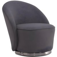 Sessel - Bouclé-Stoff - Anthrazit - ELFIRA Sessel - Bouclé-Stoff - Anthrazit - ELFIRA von PASCAL MORABITO