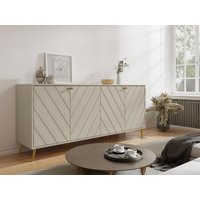 Sideboard mit 4 Türen - Beige - TEODA von Pascal Morabito von PASCAL MORABITO