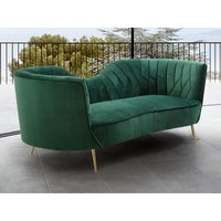 Sofa 3-Sitzer - Samt - Dunkelgrün - ADELE von PASCAL MORABITO Sofa 3-Sitzer - Samt - Dunkelgrün - ADELE von PASCAL MORABITO von PASCAL MORABITO