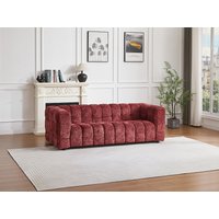 Sofa 3-Sitzer - Strukturstoff - Bordeaux - LERICI von Pascal Morabito Sofa 3-Sitzer - Strukturstoff - Bordeaux - LERICI von Pascal Morabito von PASCAL MORABITO