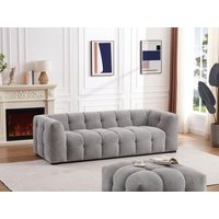 Sofa 3-Sitzer - melierter-Stoff - Grau - DILOME von Pascal Morabito von PASCAL MORABITO
