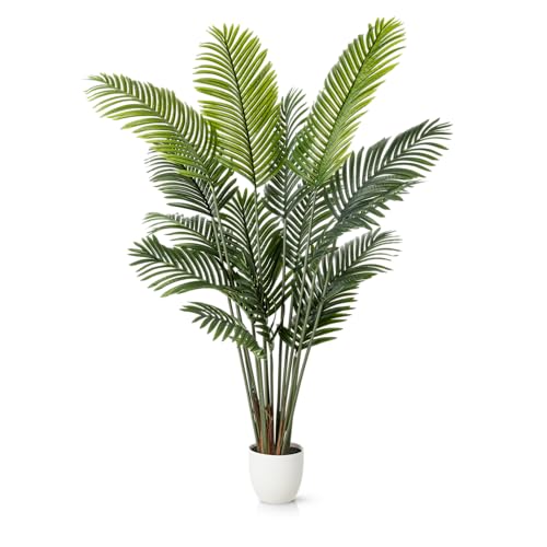 PASCH® Areca Kunstpalme groß (160cm) - Naturgetreu & Langlebig | Realistische Kunstpflanzen groß | Künstliche Pflanzen groß | Palme künstlich | Künstliche Palme für EIN natürliches Ambiente von PASCH