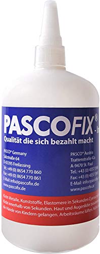 PASCOFIX chemische Schweißnaht Alleskleber extra starker Kleber Schweissnaht Kleber Sekundenkleber extra stark Industriekleber 2K Kleber Kunststoffkleber wasserfest chemische Schweissnaht von PASCOFIX