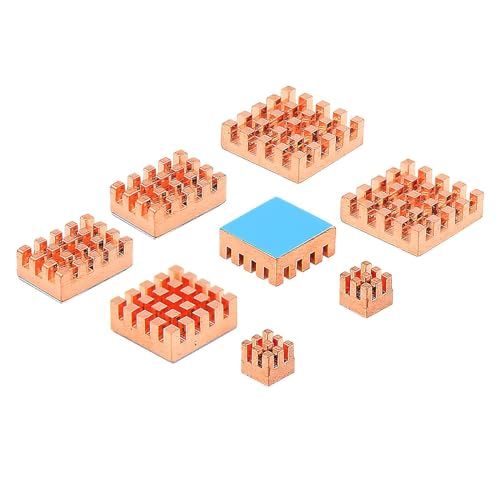 PASHFSA Kühlkörper 5-Board Kühlkörper Kühler Kühlpad Passives Kühlpad CPU Kühlung von PASHFSA