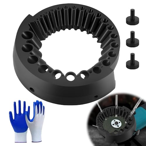 Bohrerschärfer Werkzeug,Bohrer Schleifen Vorrichtung,Bohrer Schleifen Winkelschleifer,125 mm Bohrerschleifer,Schleifaufsatz für Winkelschleifer,2 bis 13 mm Handheld Drill Bit Sharpener von PASLFC